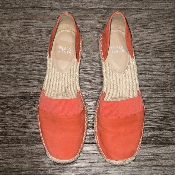 Eileen Fisher Lady-Nu d'Orsay Espadrille Flats - Picture 5 of 8